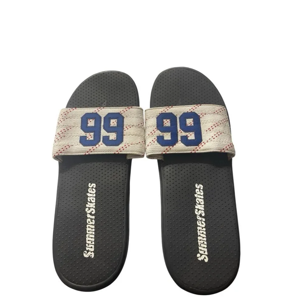 SUMMER SKATES SLIDES SIZE XL WHITE RED #99